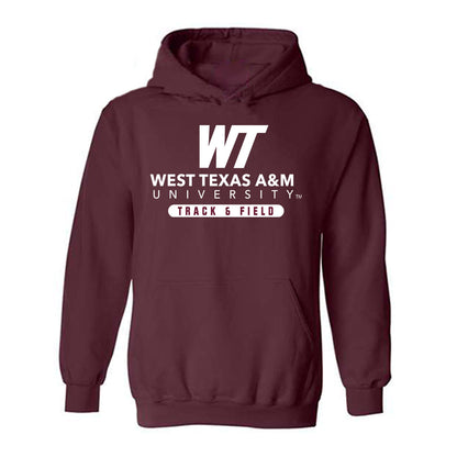 WTAMU - NCAA Men's Track & Field : Brandon Drakeford - Hooded Sweatshirt-0