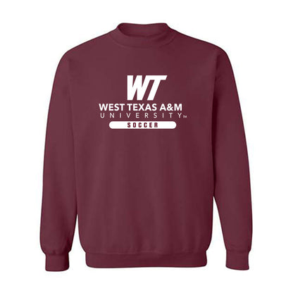 WTAMU - NCAA Men's Soccer : Zach Kos - Crewneck Sweatshirt-0