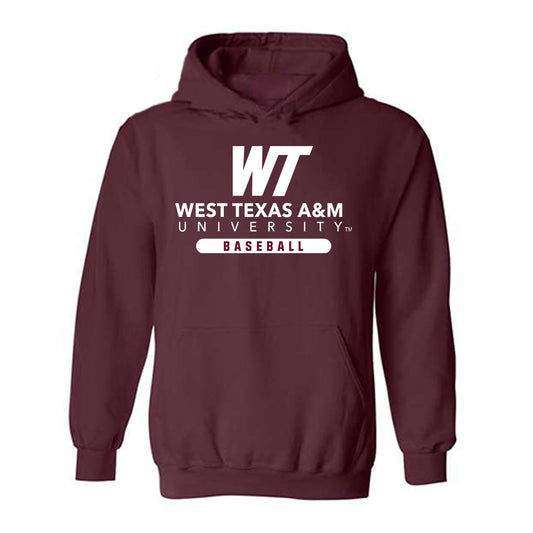 WTAMU - NCAA Baseball : Luis Reyes - Hooded Sweatshirt-0
