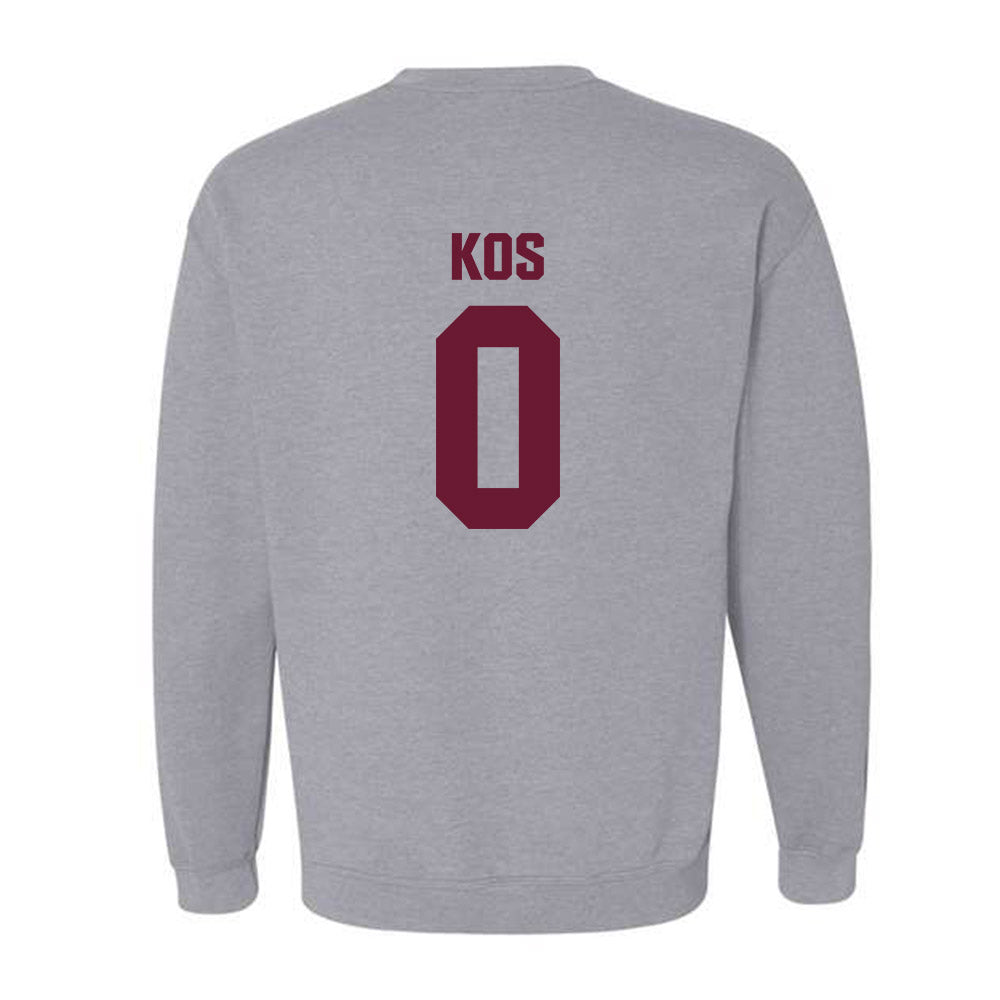 WTAMU - NCAA Men's Soccer : Zach Kos - Crewneck Sweatshirt-1