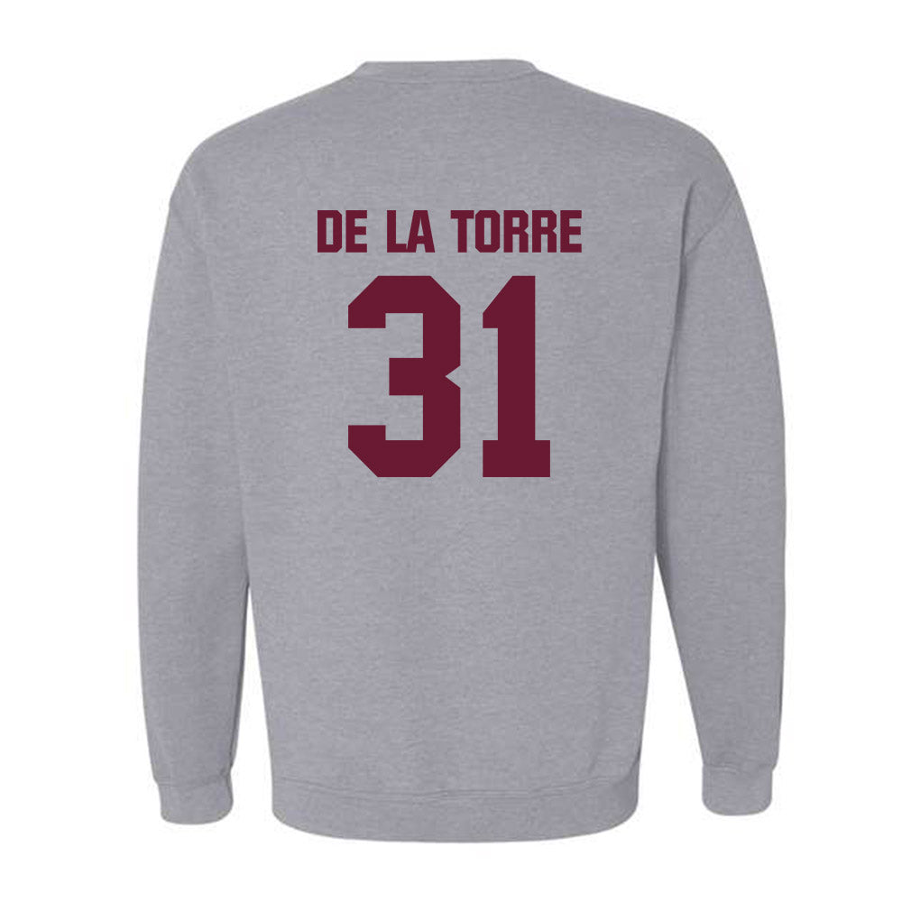 WTAMU - NCAA Men's Soccer : Antonio De La Torre - Crewneck Sweatshirt-1