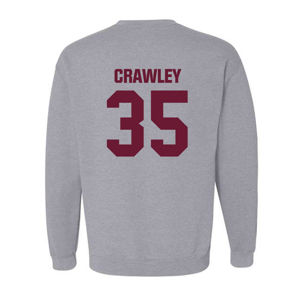 WTAMU - NCAA Men's Soccer : Griffin Crawley - Crewneck Sweatshirt-1