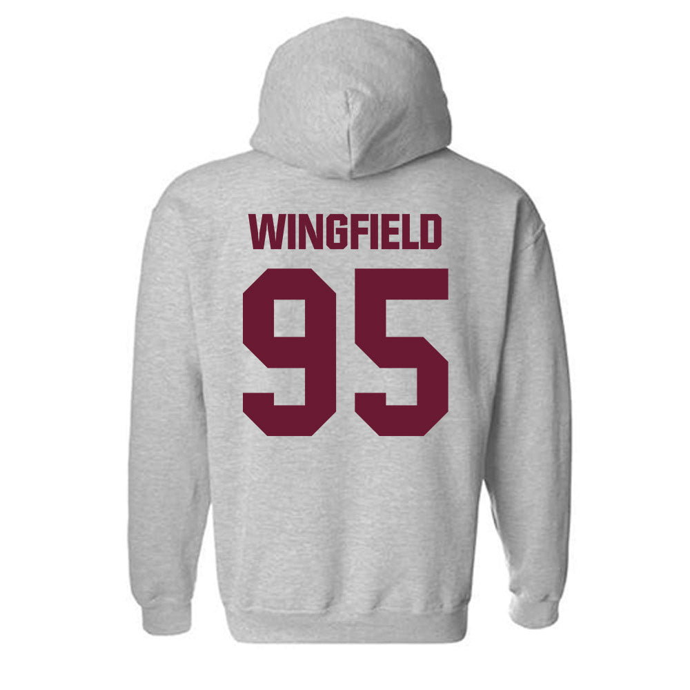 WTAMU - NCAA Football : Devin Wingfield - Hooded Sweatshirt-1