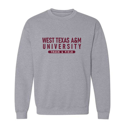 WTAMU - NCAA Men's Track & Field : Marshall Mincher - Crewneck Sweatshirt-0