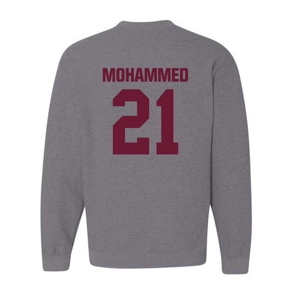 WTAMU - NCAA Men's Basketball : Ahamed Mohammed - Crewneck Sweatshirt-1