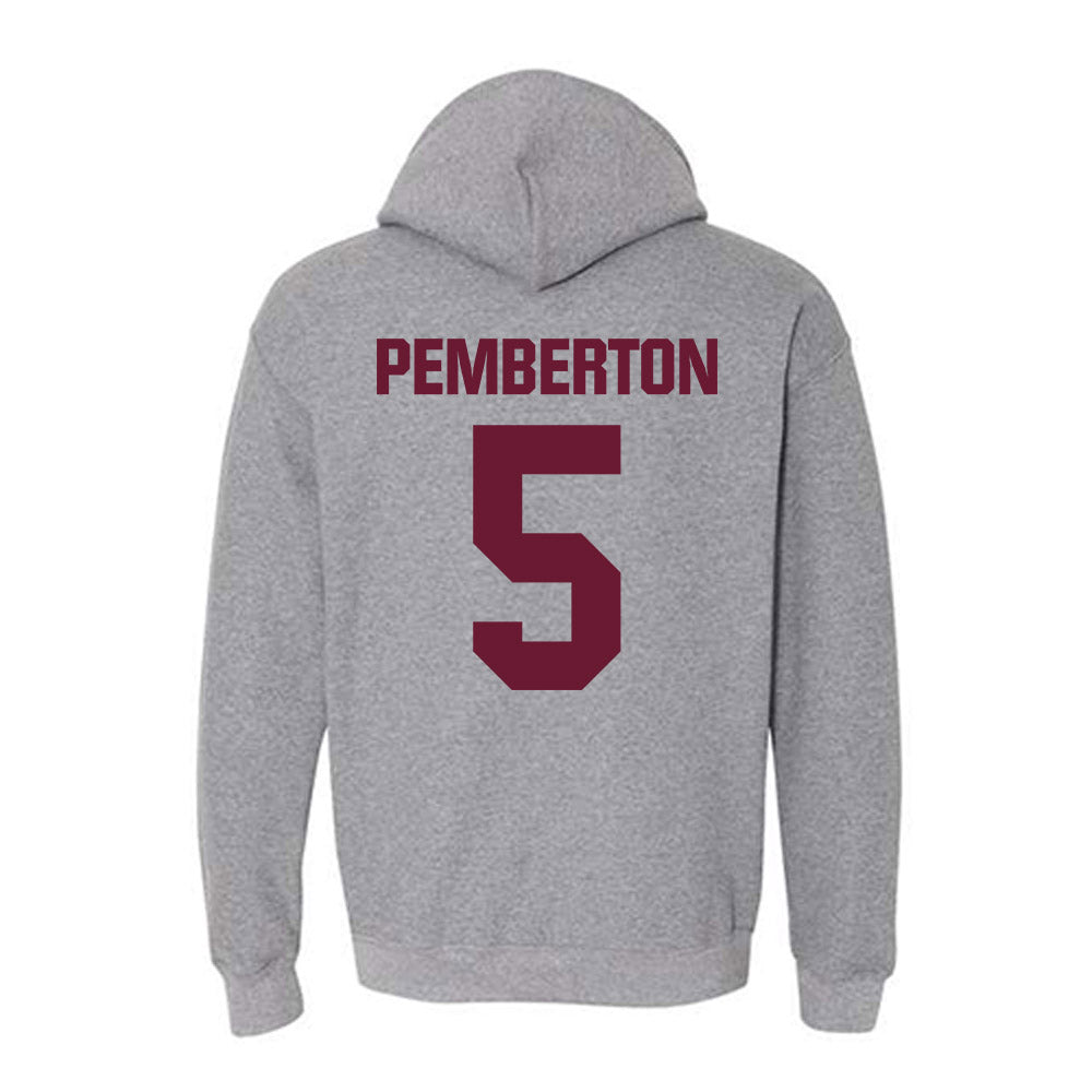 WTAMU - NCAA Women's Volleyball : Hannah Pemberton - Hooded Sweatshirt-1