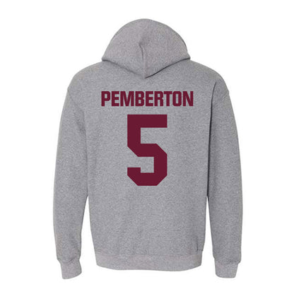WTAMU - NCAA Women's Volleyball : Hannah Pemberton - Hooded Sweatshirt-1