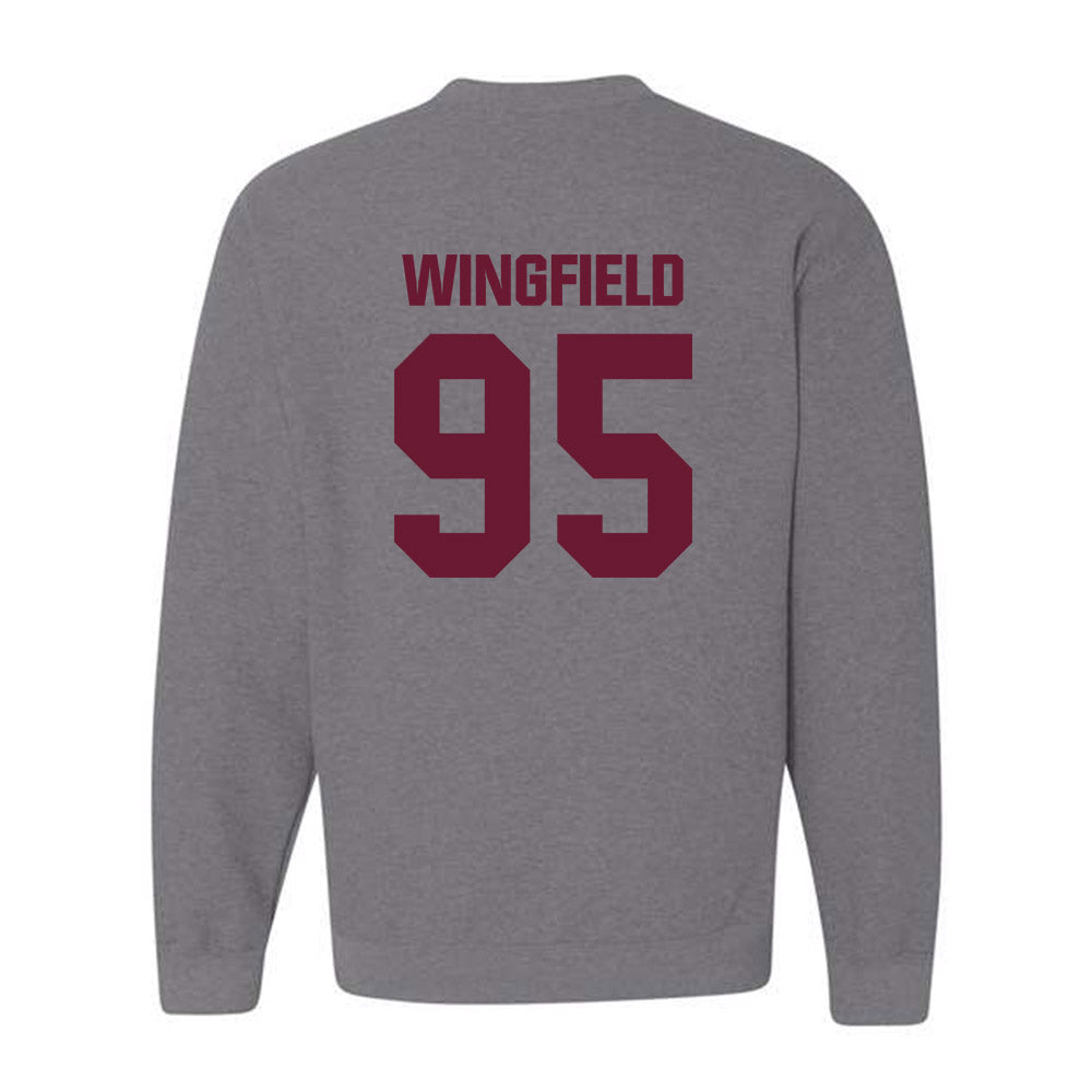 WTAMU - NCAA Football : Devin Wingfield - Crewneck Sweatshirt-1