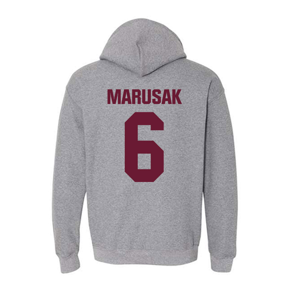 WTAMU - NCAA Women's Volleyball : Currie Marusak - Hooded Sweatshirt-1