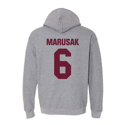 WTAMU - NCAA Women's Volleyball : Currie Marusak - Hooded Sweatshirt-1