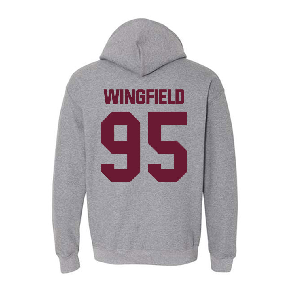 WTAMU - NCAA Football : Devin Wingfield - Hooded Sweatshirt-1