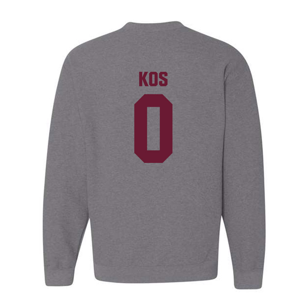 WTAMU - NCAA Men's Soccer : Zach Kos - Crewneck Sweatshirt-1