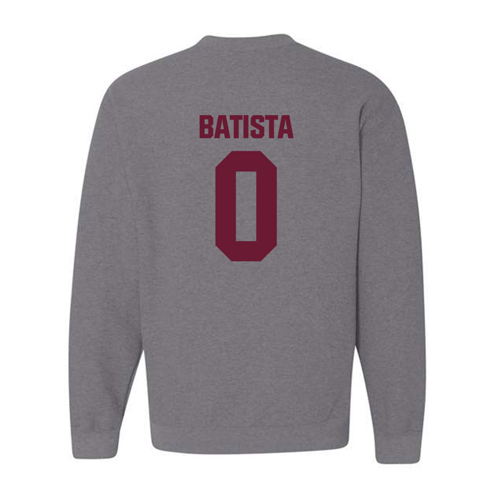 WTAMU - NCAA Baseball : Elijah Batista - Crewneck Sweatshirt-1