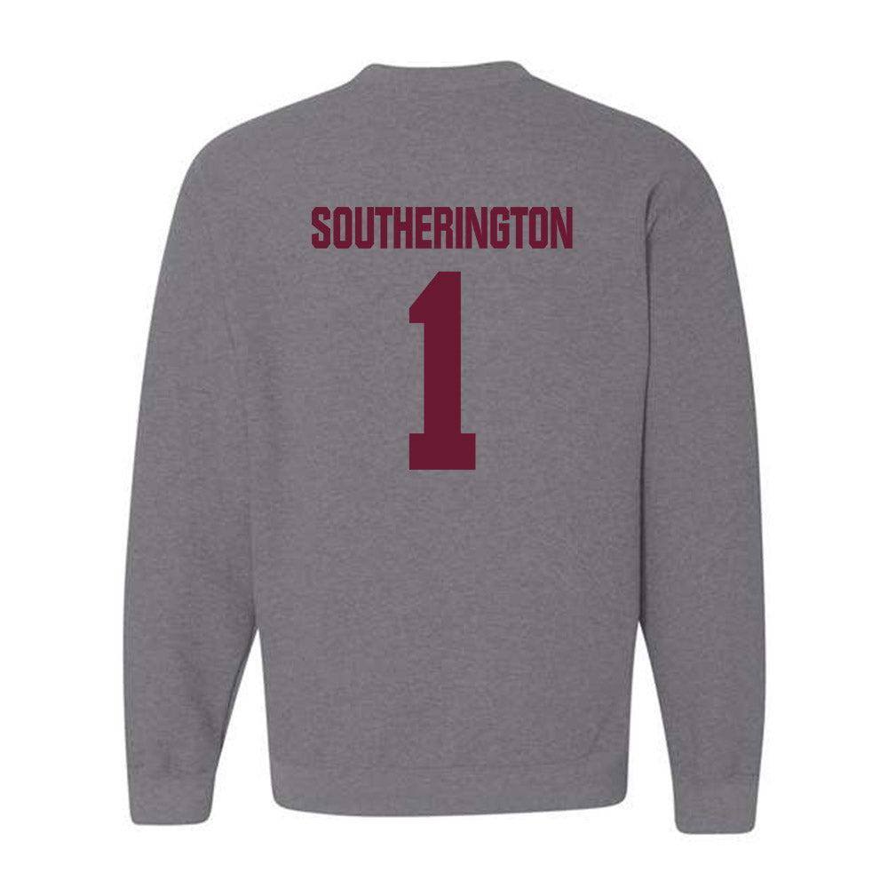 WTAMU - NCAA Men's Soccer : Luke Southerington - Crewneck Sweatshirt-1