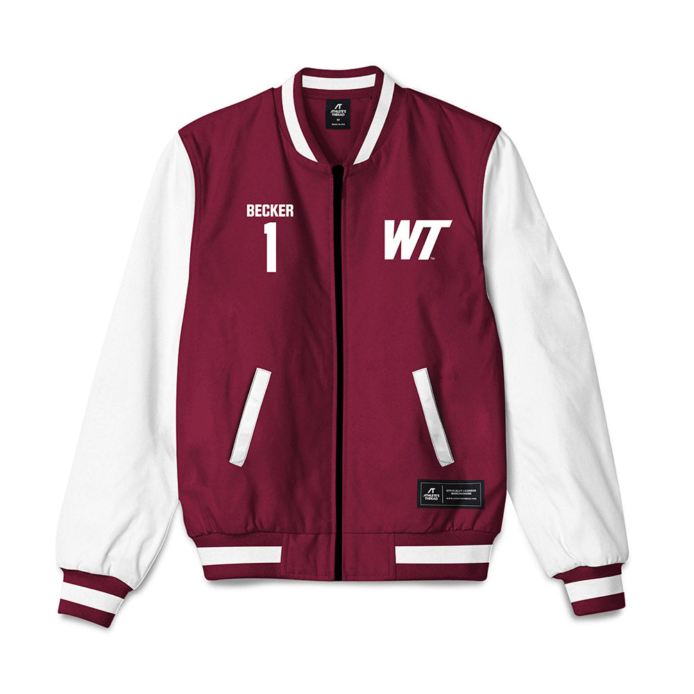 WTAMU - NCAA Women's Volleyball : Emma Becker - Bomber Jacket-0