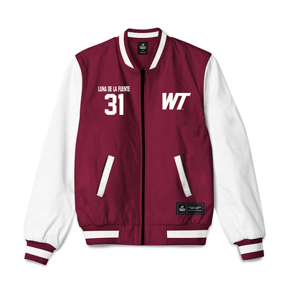 WTAMU - NCAA Softball : Kendall Luna de la Fuente - Bomber Jacket-0