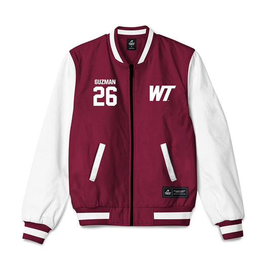 WTAMU - NCAA Softball : Tessia Guzman - Bomber Jacket-0