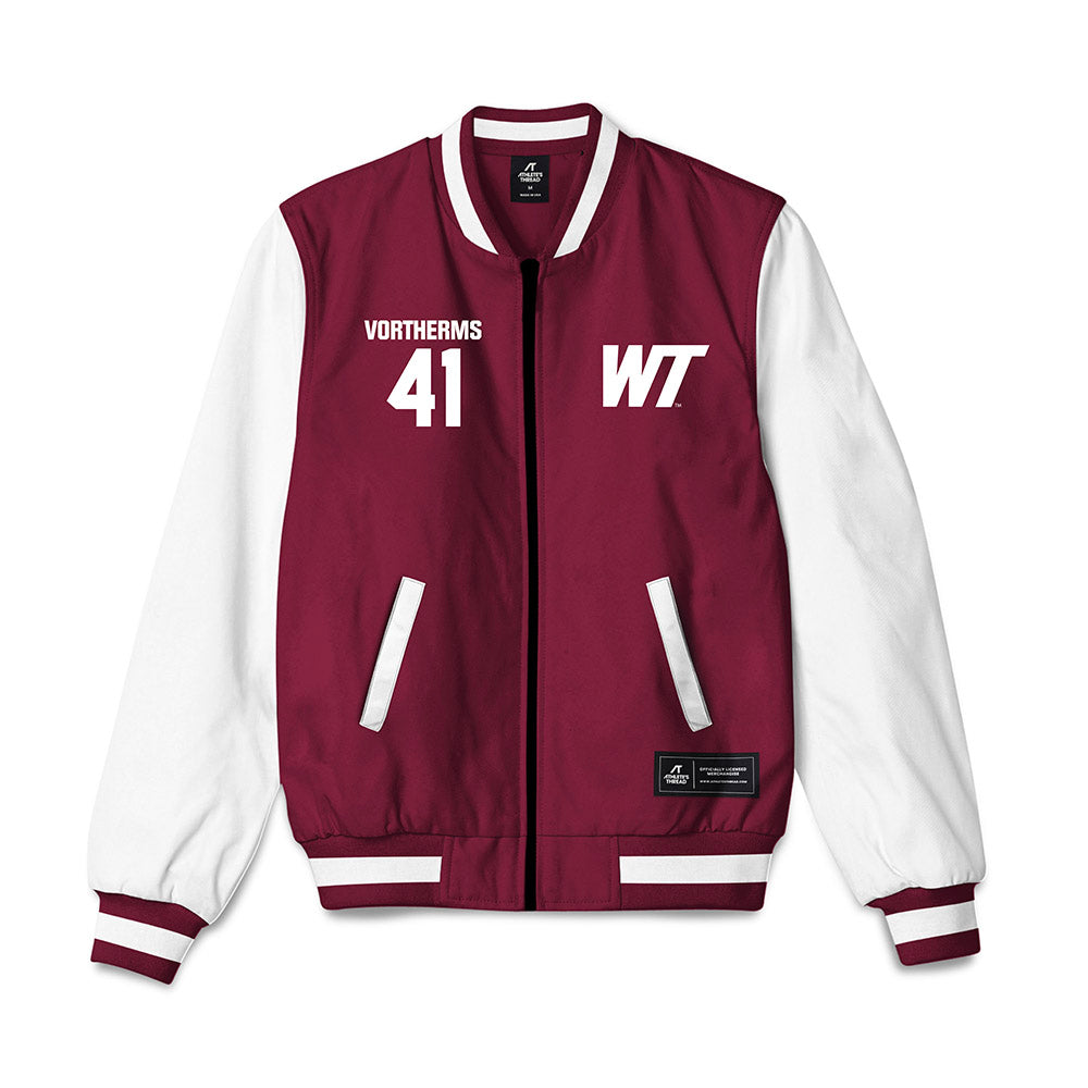 WTAMU - NCAA Softball : Heidi Vortherms - Bomber Jacket-0