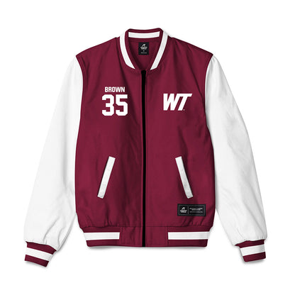 WTAMU - NCAA Football : Kameron Brown - Bomber Jacket-0