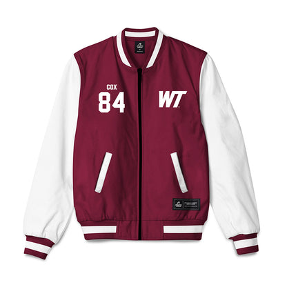undefined - NCAA Football : Drew Cox - Bomber Jacket-0