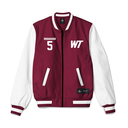 WTAMU - NCAA Football : Camrien Manahan - Bomber Jacket-0