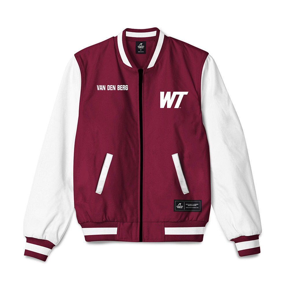 WTAMU - NCAA Women's Track & Field : Menike Van den Berg - Bomber Jacket-0