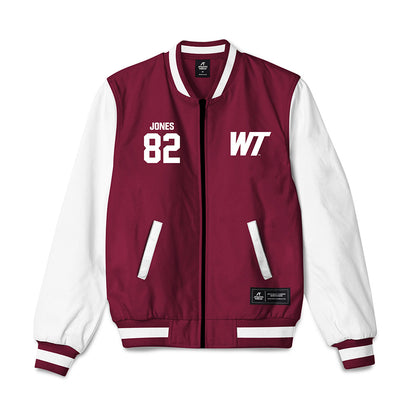 WTAMU - NCAA Football : Dru Jones - Bomber Jacket-0