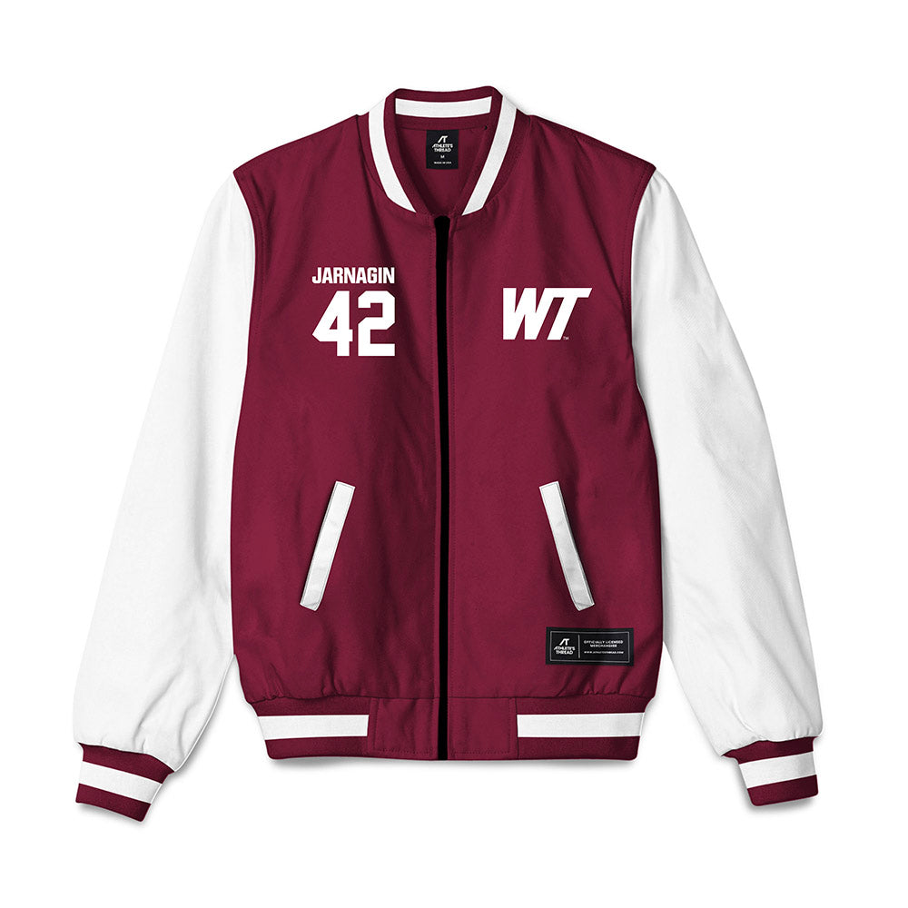 WTAMU - NCAA Football : Lucas Jarnagin - Bomber Jacket-0