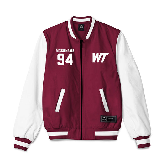 WTAMU - NCAA Football : Braeden Massengale - Bomber Jacket-0