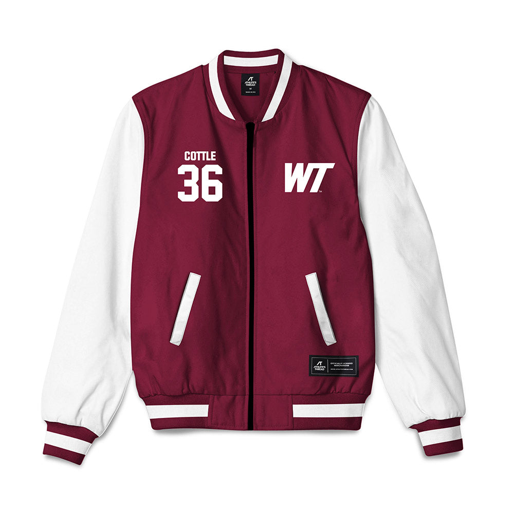 WTAMU - NCAA Men's Soccer : Bryce Cottle - Bomber Jacket-0