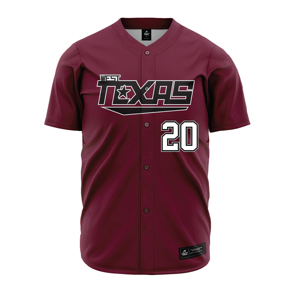 WTAMU - NCAA Baseball : Chase Weaver - Jersey-0