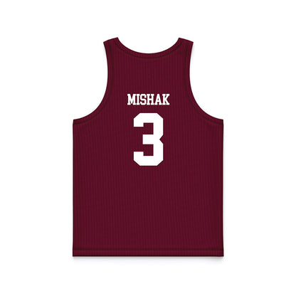 WTAMU - NCAA Men's Basketball : Brock Mishak - Basketball Jersey-1