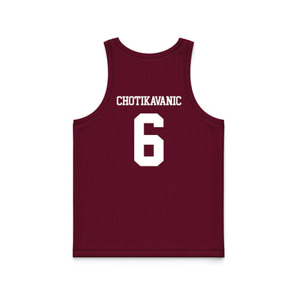 WTAMU - NCAA Men's Basketball : Narit Chotikavanic - Basketball Jersey-1