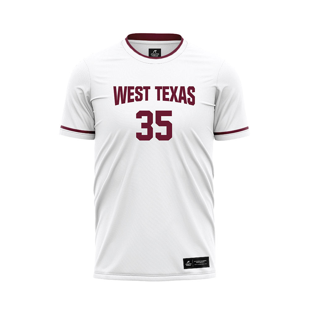 WTAMU - NCAA Men's Soccer : Griffin Crawley - Soccer Jersey-0