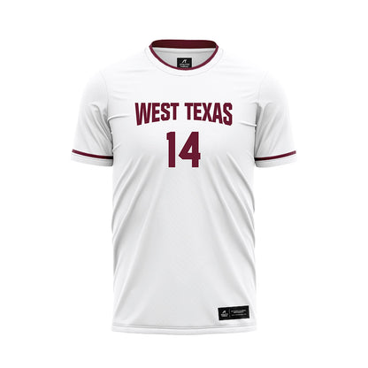 WTAMU - NCAA Men's Soccer : Delahmu Reeves - Soccer Jersey-0