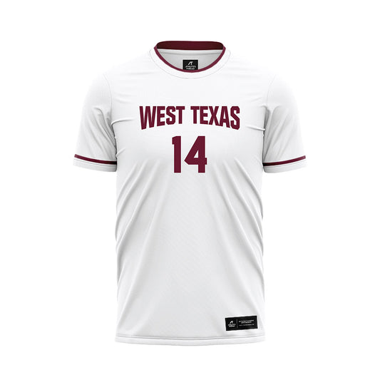 WTAMU - NCAA Men's Soccer : Delahmu Reeves - Soccer Jersey-0