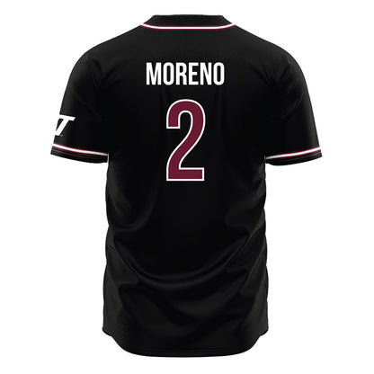 WTAMU - NCAA Softball : Heaven Moreno - Black Jersey-1