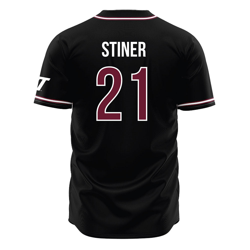 WTAMU - NCAA Softball : Riley Stiner - Black Jersey-1