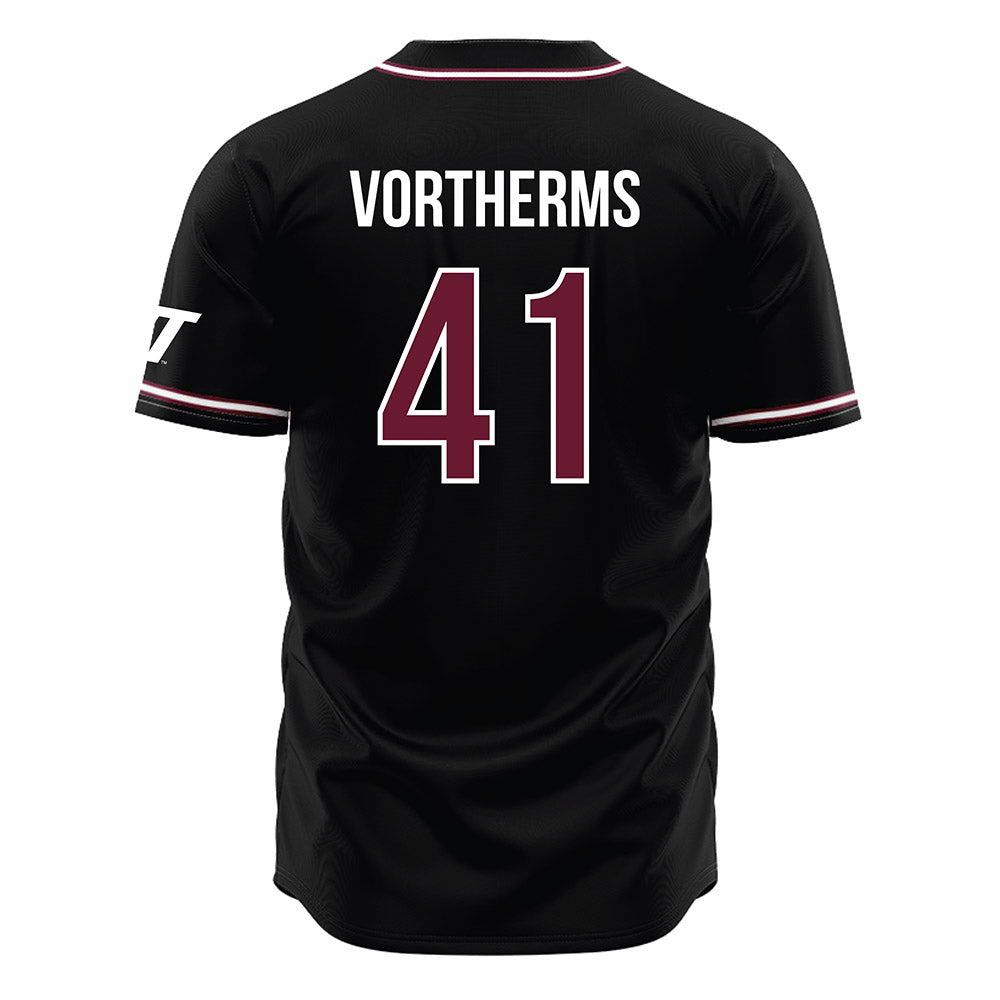 WTAMU - NCAA Softball : Heidi Vortherms - Black Jersey-1