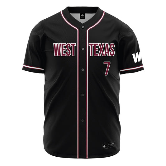 WTAMU - NCAA Softball : Emilee Boyer - Black Jersey-0