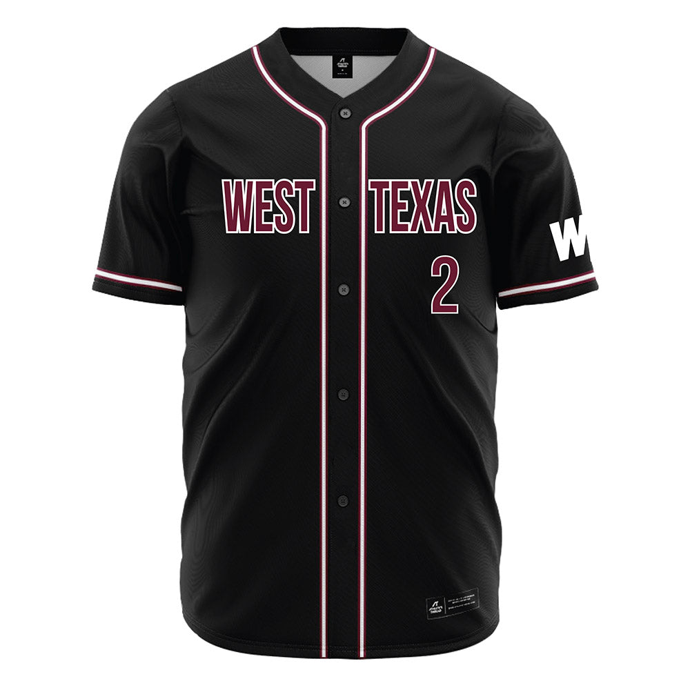 WTAMU - NCAA Softball : Heaven Moreno - Black Jersey-0