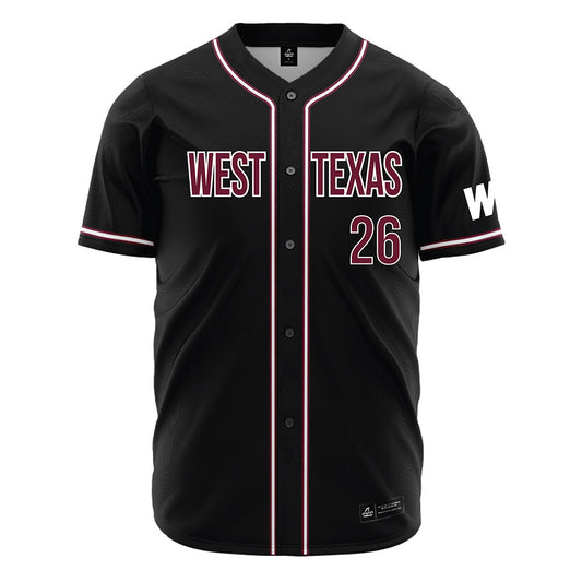 WTAMU - NCAA Softball : Tessia Guzman - Black Jersey-0