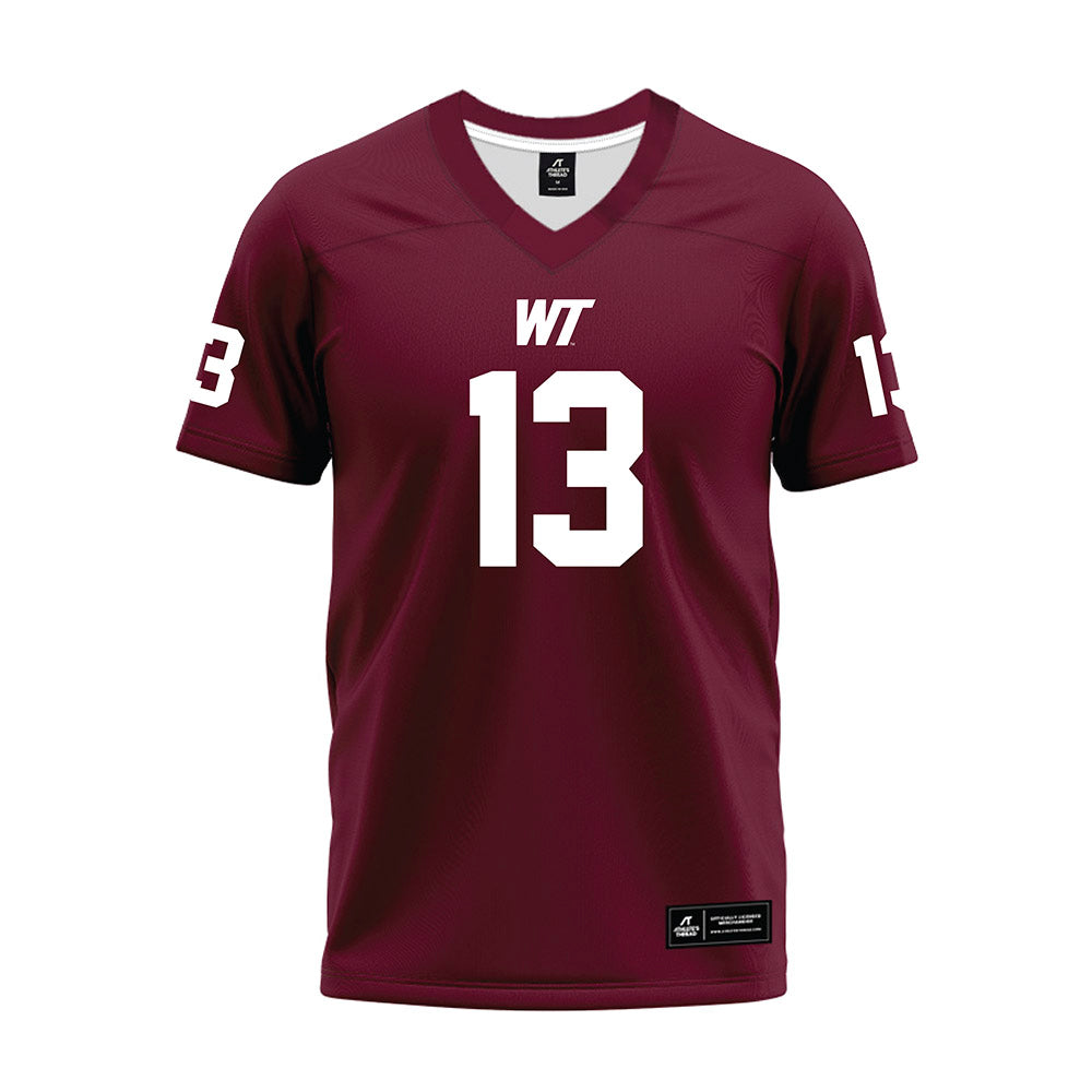 WTAMU - NCAA Football : David Jeffery - Premium Football Jersey-0