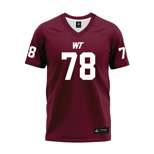 WTAMU - NCAA Football : Ty Hughes - Premium Football Jersey-0