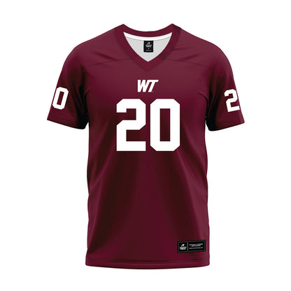 WTAMU - NCAA Football : Isaiah Davenport-bell - Premium Football Jersey-0