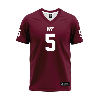 WTAMU - NCAA Football : Camrien Manahan - Premium Football Jersey-0