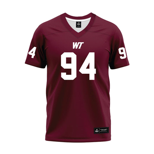 WTAMU - NCAA Football : Braeden Massengale - Premium Football Jersey-0