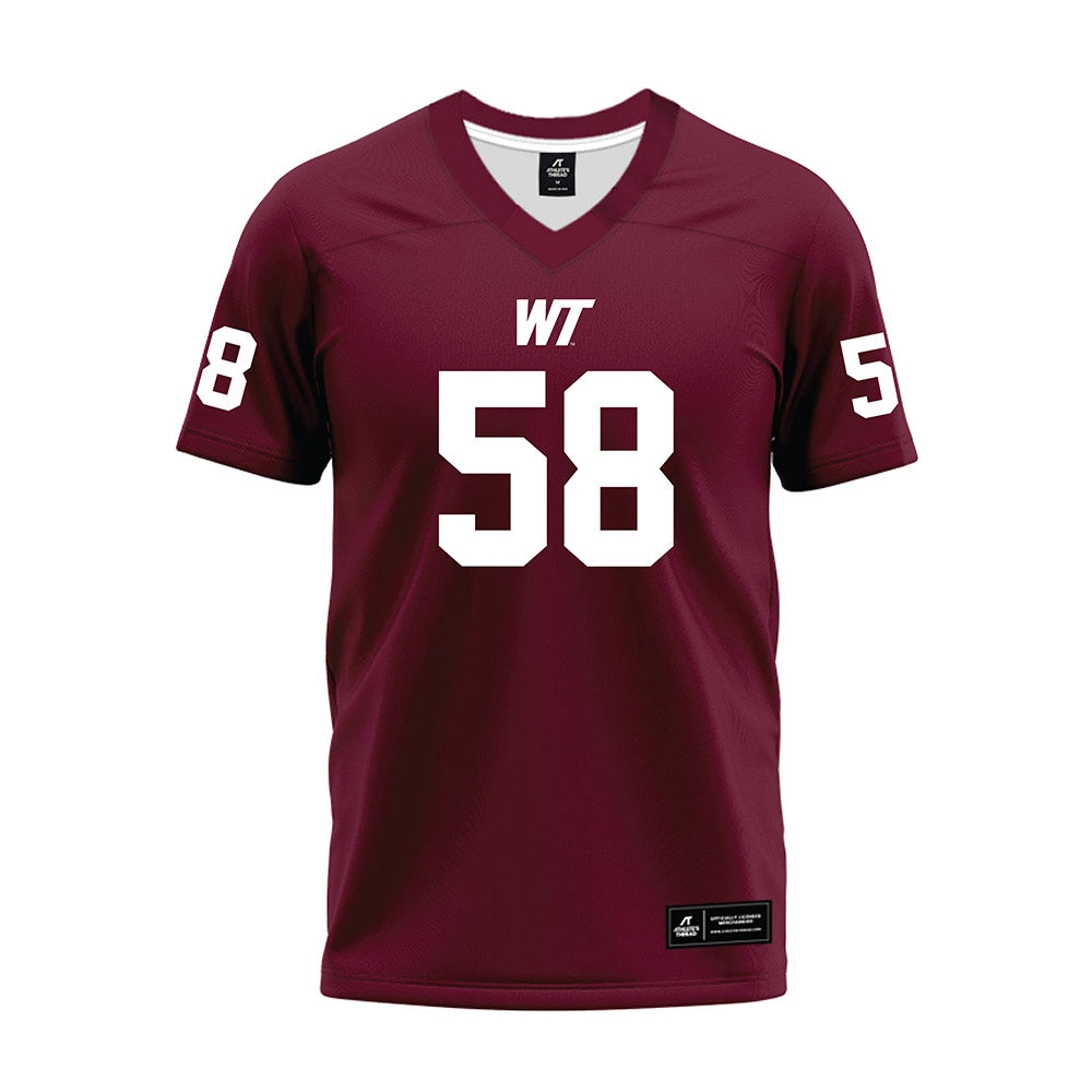 WTAMU - NCAA Football : Hunter Mastin - Premium Football Jersey-0