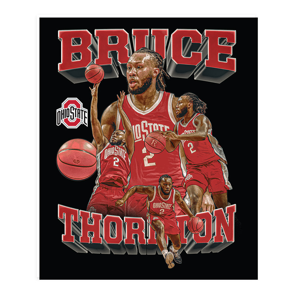 Ohio State - NCAA Men's Basketball : Bruce Thornton - Poster 20x24-0