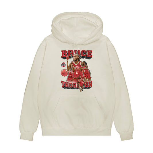 Ohio State - NCAA Men's Basketball : Bruce Thornton - Premium Hooded Sweatshirt-0
